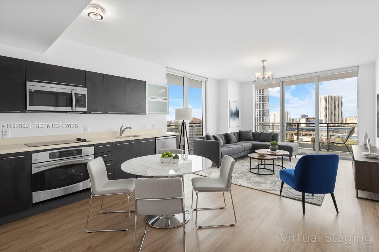 IVY at Riverfront Unit 1512 condo rented at 90 SW 3rd St # 1512, Miami FL 33130