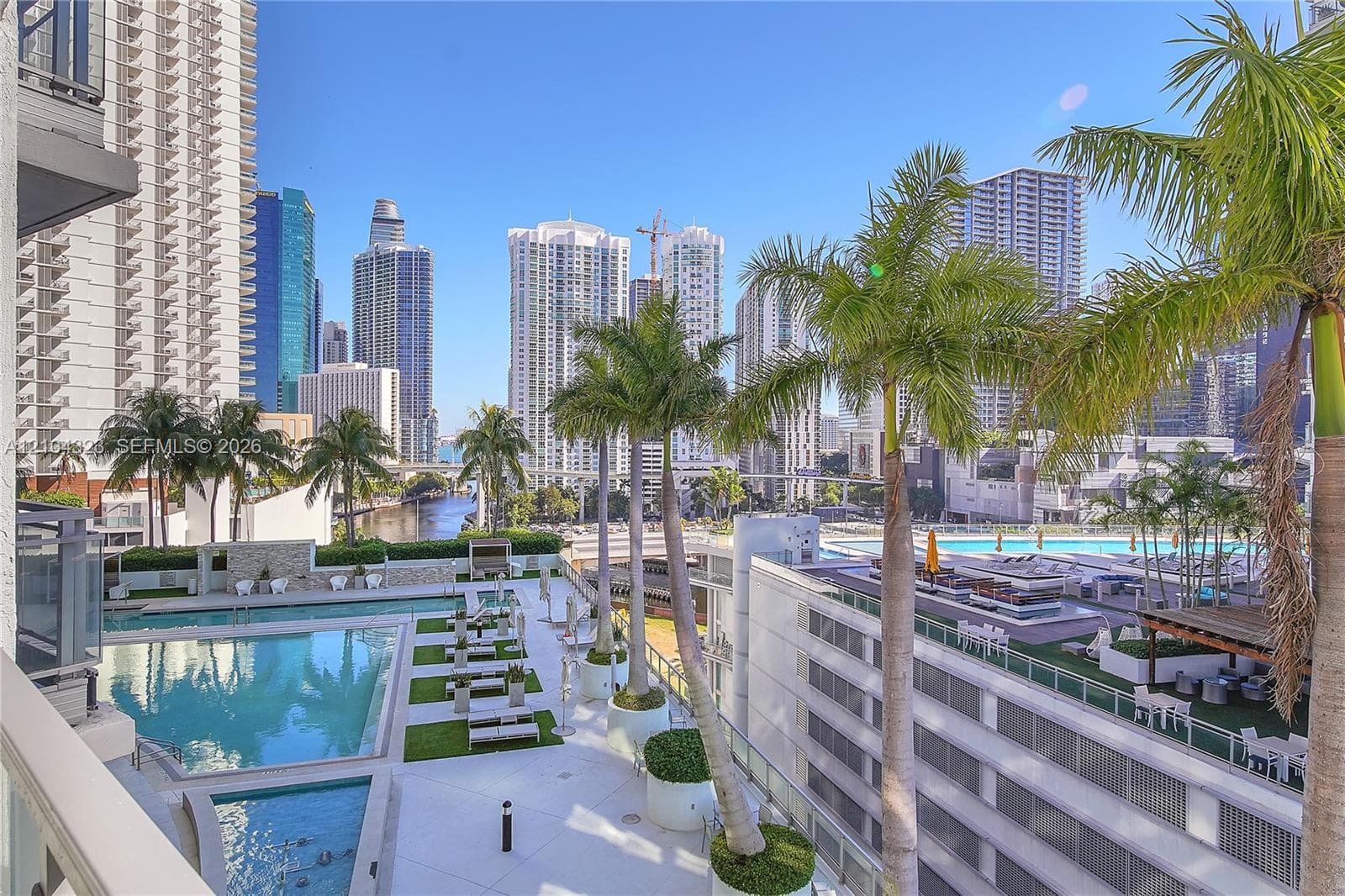 IVY at Riverfront Unit 1213 condo for rent at 90 SW 3rd St # 1213, Miami, FL 33130