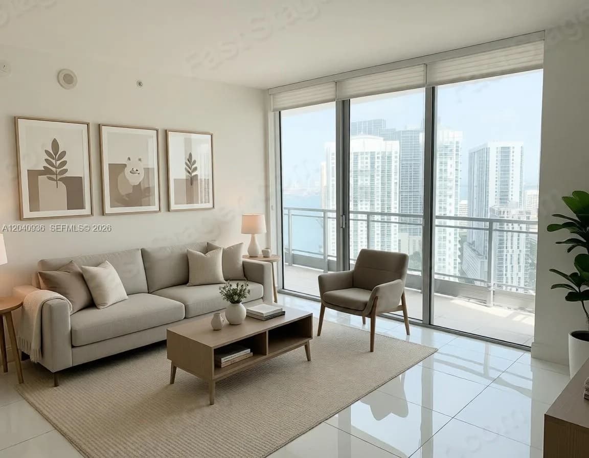 IVY at Riverfront Unit 3610 condo for rent at 90 SW 3rd St # 3610, Miami FL 33130